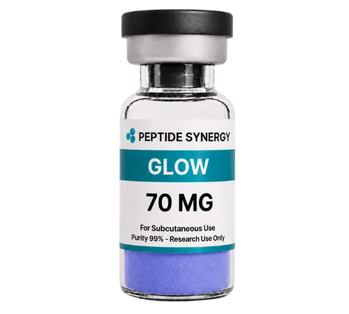 GLOW 70 mg vial
